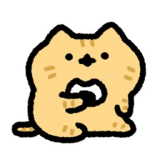 Sticker from redtabby move Emoji2 @kal_pc