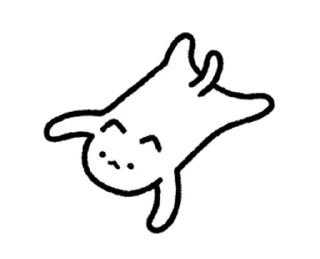 😊 emoji cuteWhiteCat move Sticker @kal_pc Telegram sticker 10 of 24