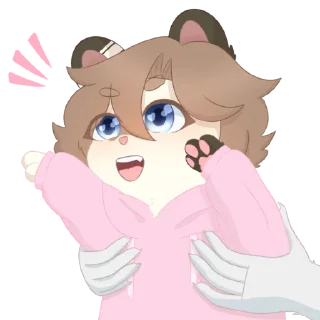 Sticker from Trash ferret - Lxnanis