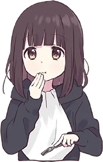 🤭 emoji 𝓑𝔂" @Gifs_Gallery x @Sticker_cafee " Telegram sticker 14 of 49