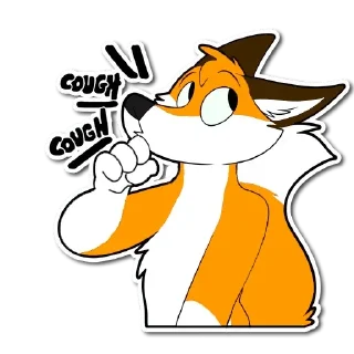 😏 emoji Kipi Furry 2 🦊 — @stckrRobot Telegram sticker 9 of 120