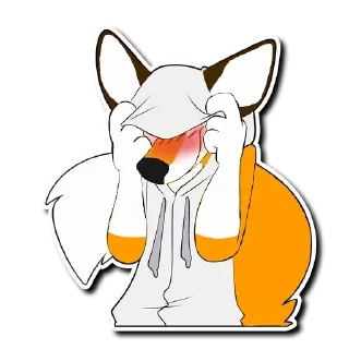 ☺️ emoji Kipi Furry 2 🦊 — @stckrRobot Telegram sticker 7 of 120