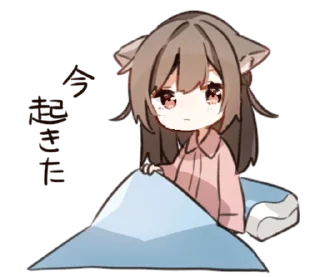 🌞 emoji Amaenbo cat @moe_sticker_bot Telegram sticker 22 of 24