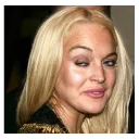 Sticker from Lindsay Lohan
