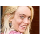 Sticker from Lindsay Lohan