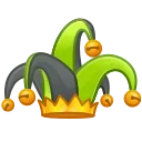 🎩 emoji HARLEQUIN // @sticElli Telegram sticker 13 of 101
