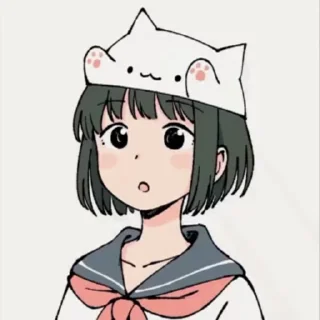 😮 emoji @seedaurora's WhiterRobot VidPack Telegram sticker 11 of 17