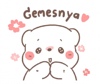 Sticker from lovely bear @darkestlace