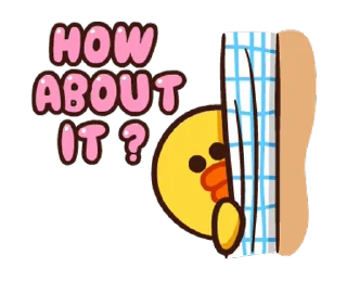 Sticker from LINE Pretty Phrases
