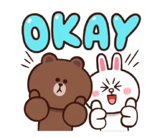 Sticker from LINE Pretty Phrases