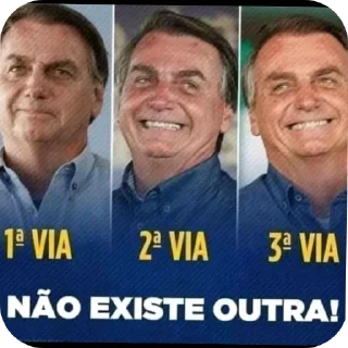 Sticker from 🇧🇷 Bolsonaro 2026 - @Curio_X