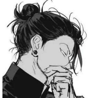 🙂 emoji Suguru gojou Telegram sticker 12 of 18