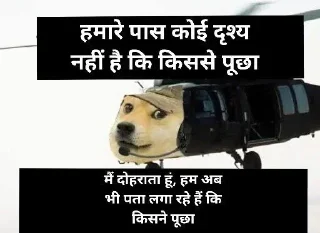 ❓ emoji Cheems in hindi Telegram sticker 23 of 23