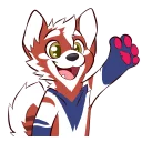 Sticker from Myron the Fluffy