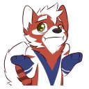 Sticker from Myron the Fluffy