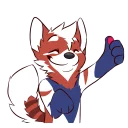 Sticker from Myron the Fluffy