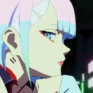Sticker from cyberpunk edgerunners :3