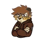 😤 emoji Animax Telegram sticker 8 of 27