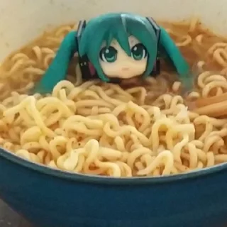 Sticker from Hatsune Miku