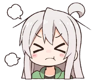 😤 emoji ONIICHAN WA OSHIMAI Telegram sticker 8 of 24