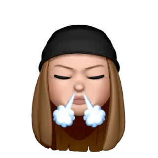 😡 emoji sara Telegram sticker 7 of 29