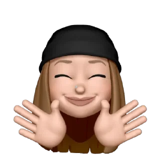 👐 emoji sara Telegram sticker 15 of 29