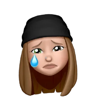 😢 emoji sara Telegram sticker 5 of 29