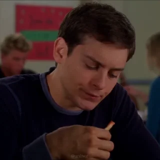 Sticker from ャ. Tobey Maguire ；@Unince .