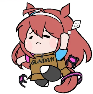 Sticker from @GreySunders || Uma Musume : Pretty Derby