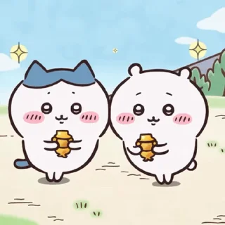 😊 emoji Chikawa Gif 7 Telegram sticker 20 of 20
