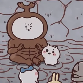 😊 emoji Chikawa Gif 7 Telegram sticker 18 of 20