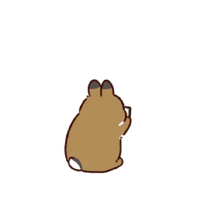 🐇 emoji ꒰ ૮꒰ྀིゝ。∂ ྀི꒱ა꒱ @nkplz Telegram sticker 20 of 24