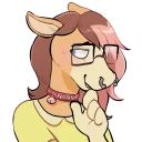 Sticker from Horse!