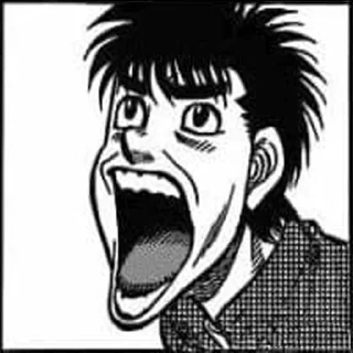 Sticker from Hajime no Ippo