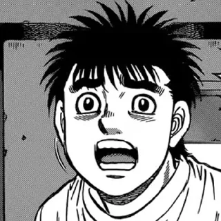 Sticker from Hajime no Ippo