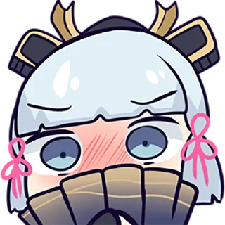 😳 emoji Genshin Impact stickers by @MelonbreadFBP Telegram sticker 24 of 93
