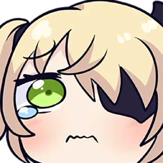 😢 emoji Genshin Impact stickers by @MelonbreadFBP Telegram sticker 11 of 93
