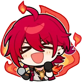 😊 emoji Honkai: Star Rail 2 Telegram sticker 10 of 16