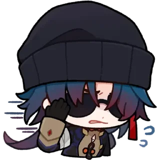 😊 emoji Honkai: Star Rail 2 Telegram sticker 8 of 16