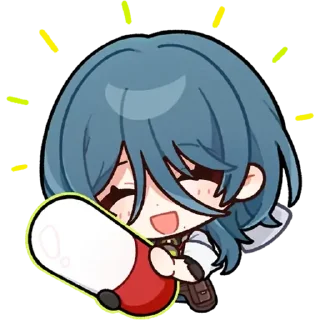 😊 emoji Honkai: Star Rail 2 Telegram sticker 13 of 16