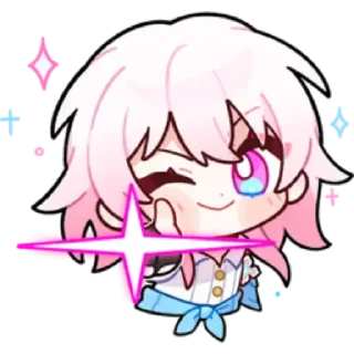 Sticker from honkai: star rail