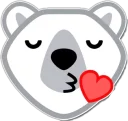 😘 emoji Bubbles Telegram sticker 24 of 118