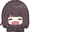 Sticker from Menhera-chan