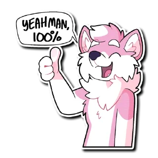 Sticker from Marshmallow
