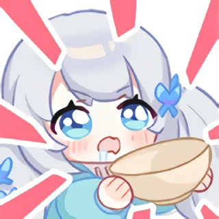 🤤 emoji 雫るる Telegram sticker 6 of 20