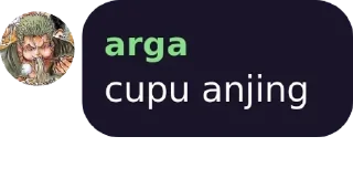 Sticker from arga