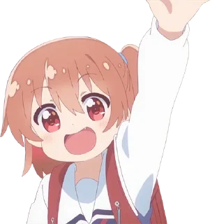 Sticker from ༺ @AnimeTor1 ༻ Watashi ni Tenshi ga Maiorita