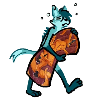 Sticker from Wolfie