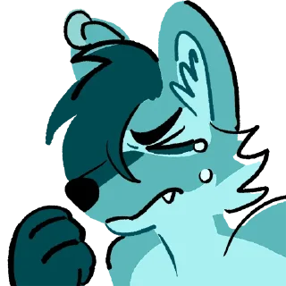 Sticker from Wolfie