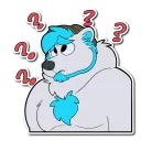 ❓ emoji Bastian Telegram sticker 13 of 16